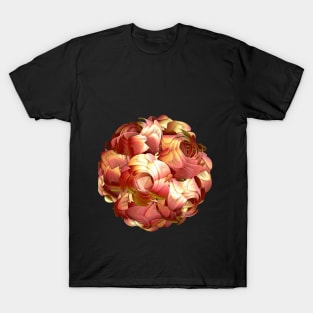 Ball of Pink Petals T-Shirt